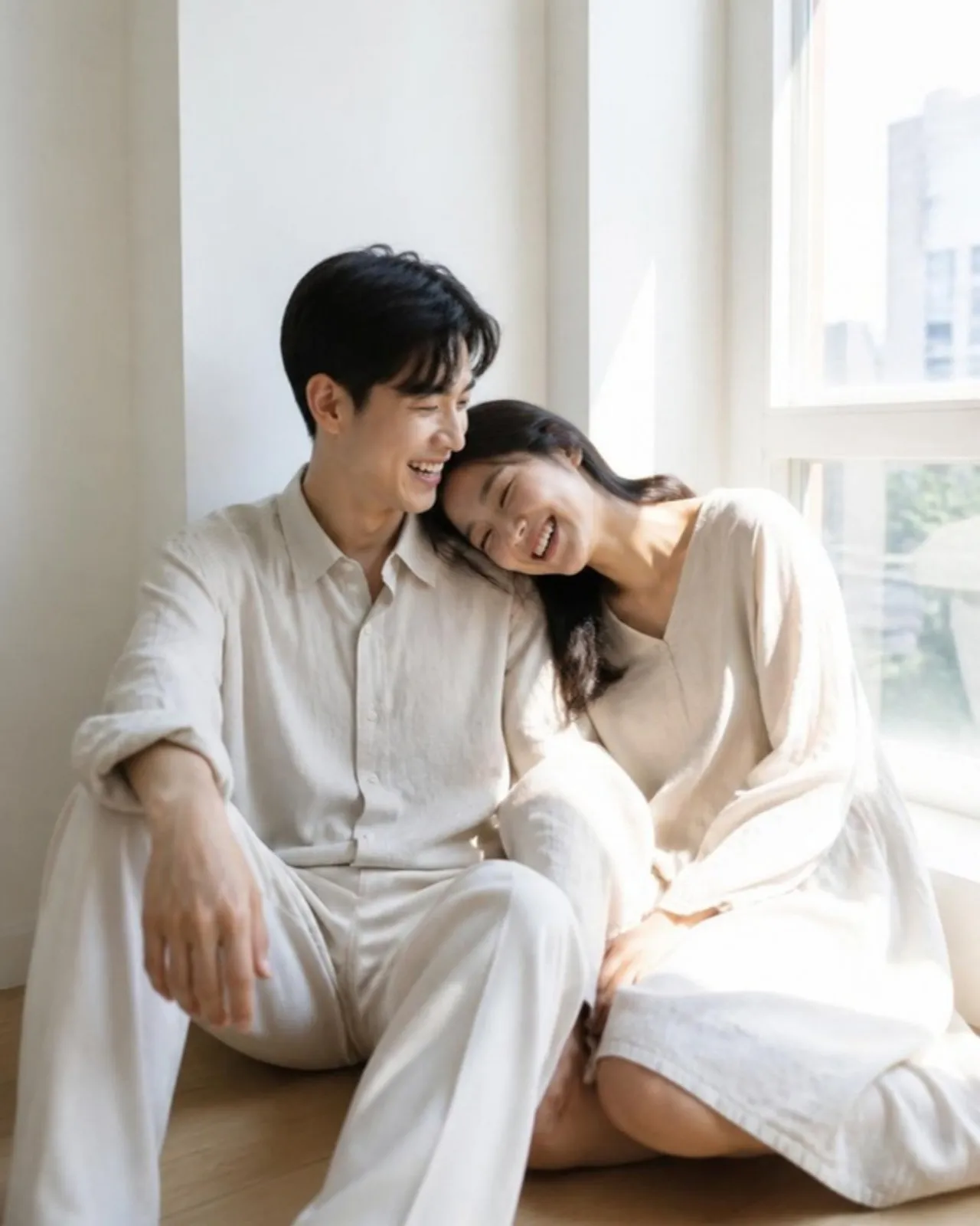 커플 · 자연광